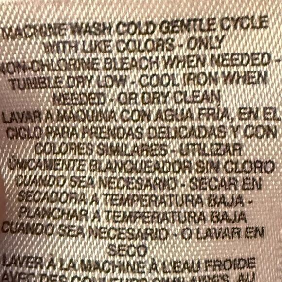 JESSICA SIMPSON Red Floral Puff Sleeve Blouse SZ MEDIUM - Picture 6 of 8